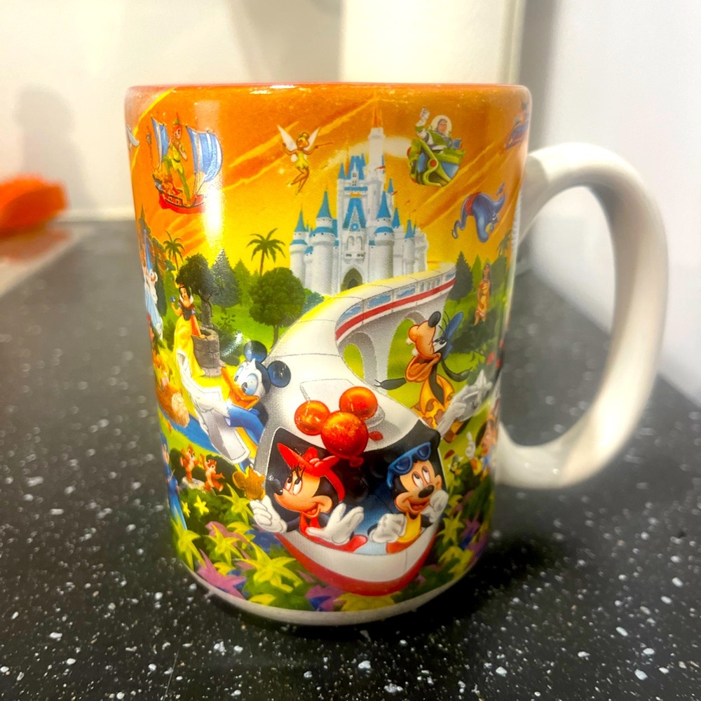 Disney Parks four parks, one world, 3d Mom mug